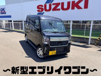 新型エブリイワゴン試乗車出来ます！！　初夏の新車購入応援祭５月１８日まで！！